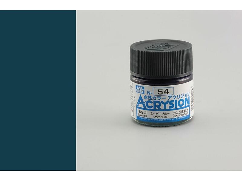 Gunze - Acrysion - N054 - Navy Blue - Námořní modrá 10ml