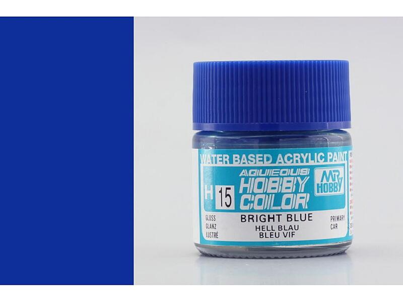 Gunze - Aqueous - H015 - Bright Blue - Jasně modrá 10ml