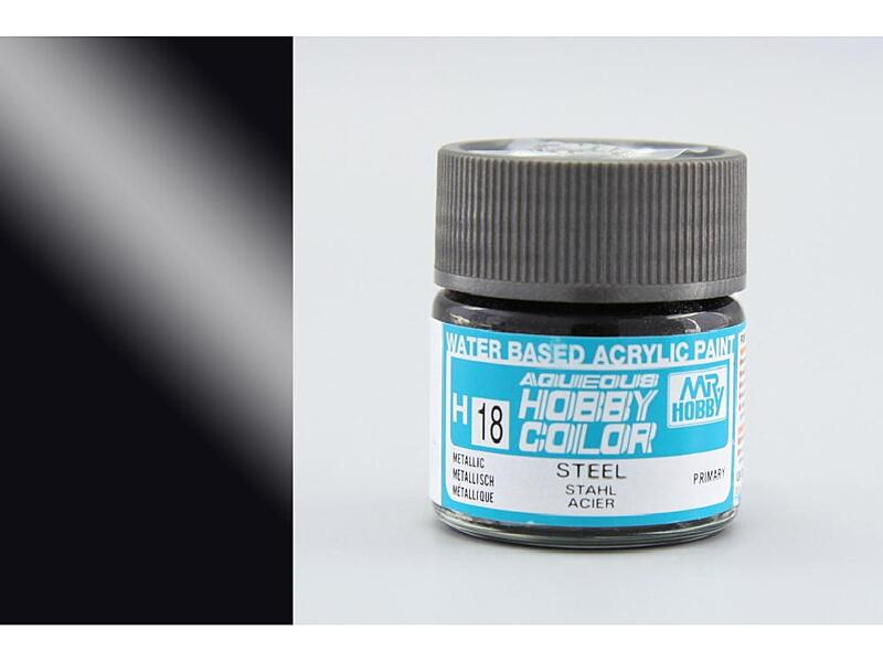 Gunze - Aqueous - H018 - Steel - Ocel 10ml