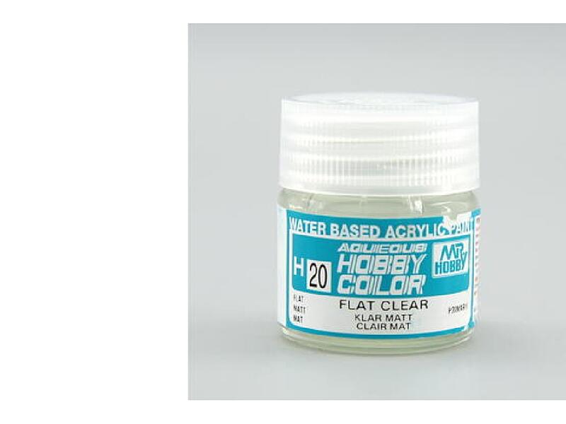 Gunze - Aqueous - H020 - Flat Clear - Matný lak 10ml