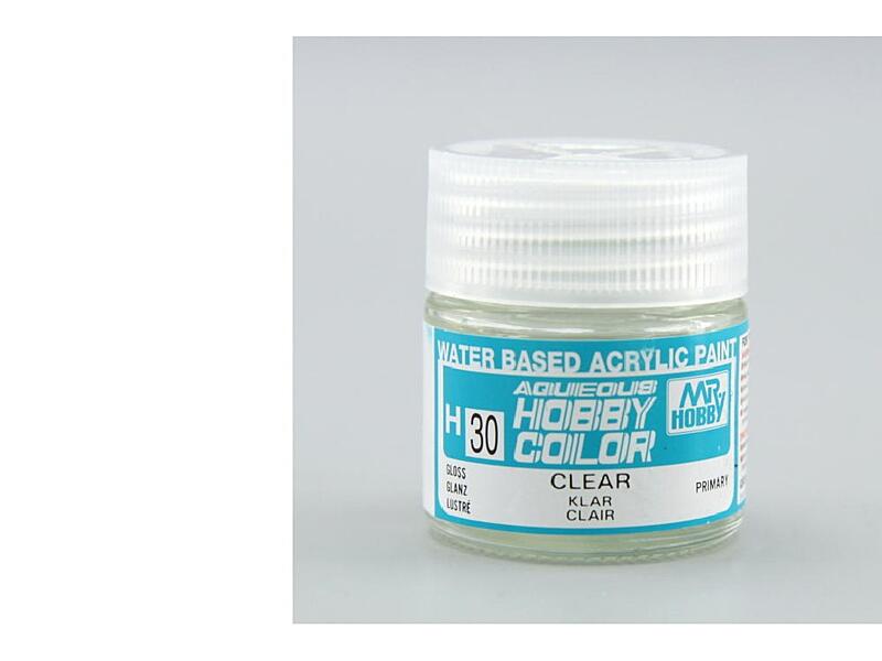 Gunze - Aqueous - H030 - Gloss Clear - Lesklý lak 10ml