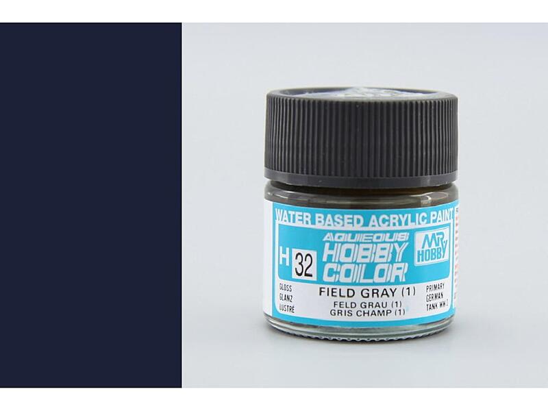 Gunze - Aqueous - H032 - Field Gray (1) - Zemitě šedá 10ml