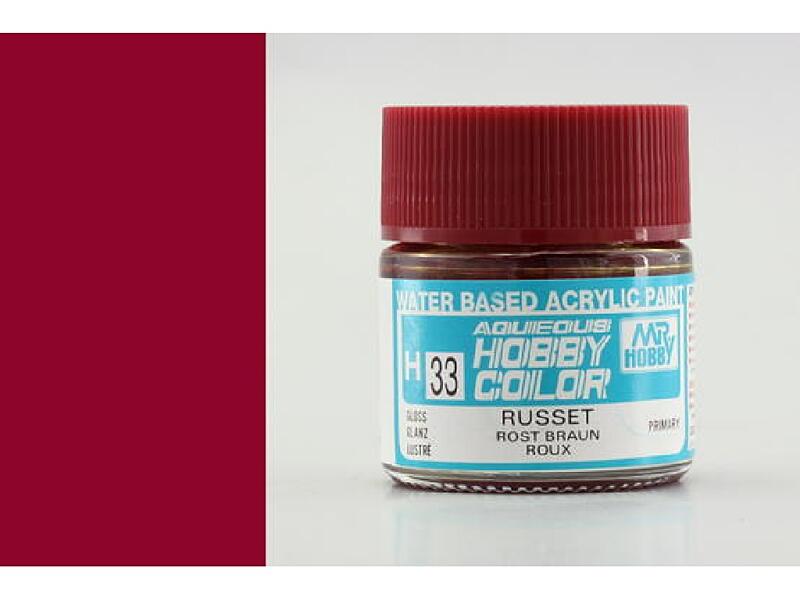 Gunze - Aqueous - H033 - Russet - Červenohnědá 10ml