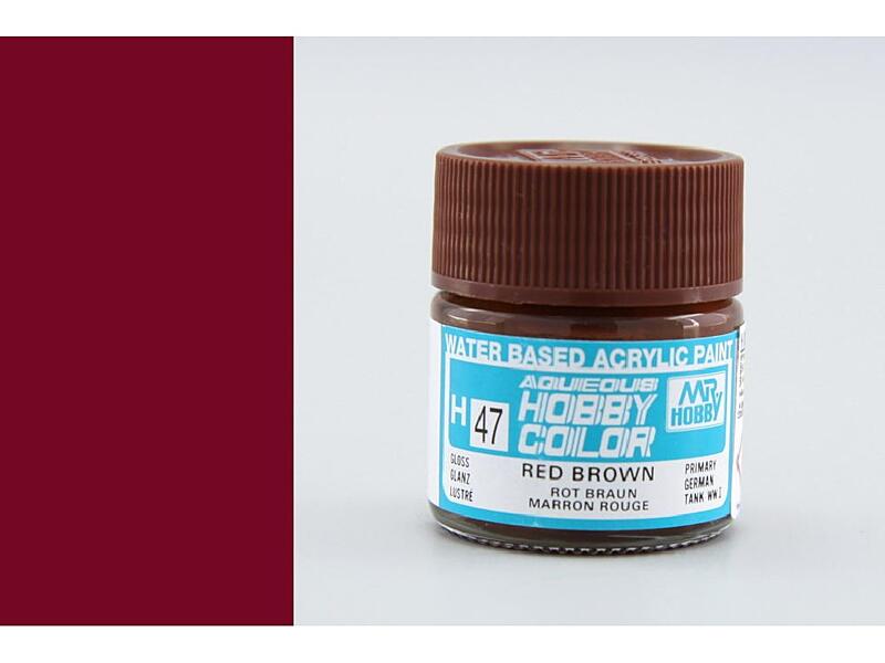 Gunze - Aqueous - H047 - Red Brown - Červeno hnědá 10ml
