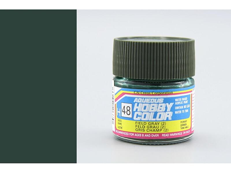 Gunze - Aqueous - H048 - Field Gray (2) - Zemitě šedá 10ml