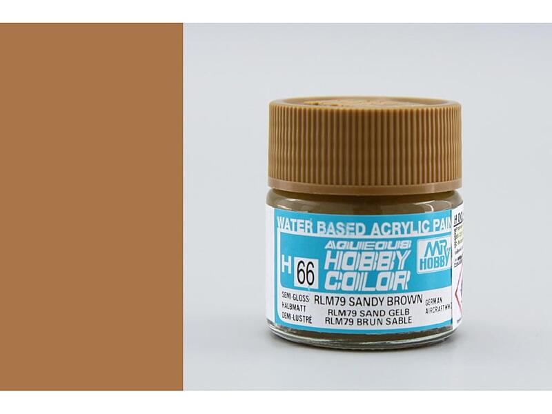Gunze - Aqueous - H066 - RLM79 Sandy Brown - Písková 10ml