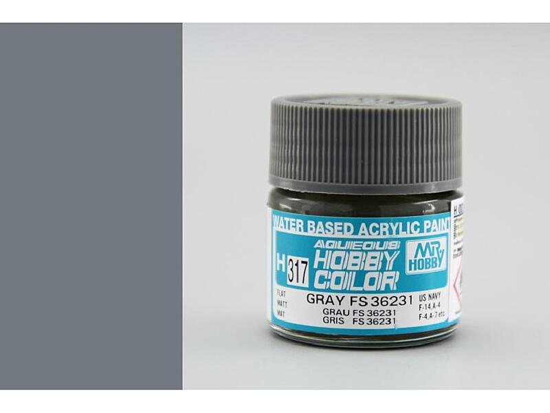Gunze - Aqueous - H317 - FS36231 Gray - Šedá 10ml