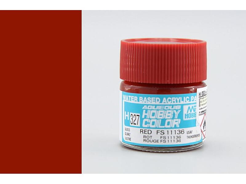 Gunze - Aqueous - H327 - FS11136 Red - Červená 10ml