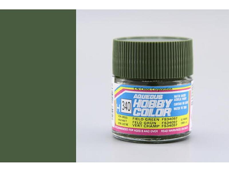 Gunze - Aqueous - H340 - FS34097 Field Green - Polní zelená 10ml
