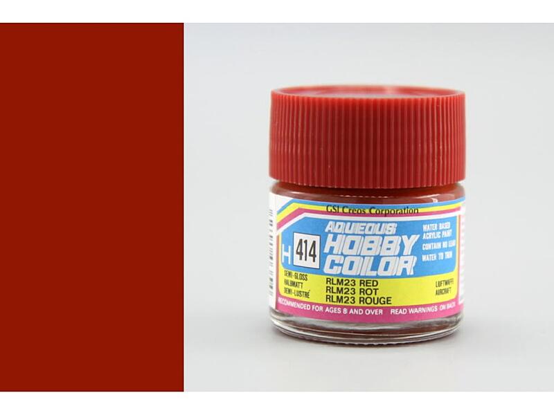 Gunze - Aqueous - H414 - RLM23 Red - Červená 10ml