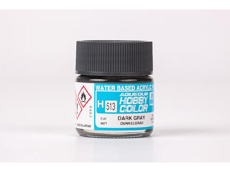 Gunze - Aqueous - H513 - Dark Gray Dunkelgrau - 10ml