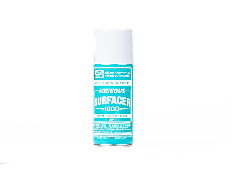 Gunze - B611 - Aqueous Grey Surfacer 1000 Spray - stříkací tmel šedý 170ml