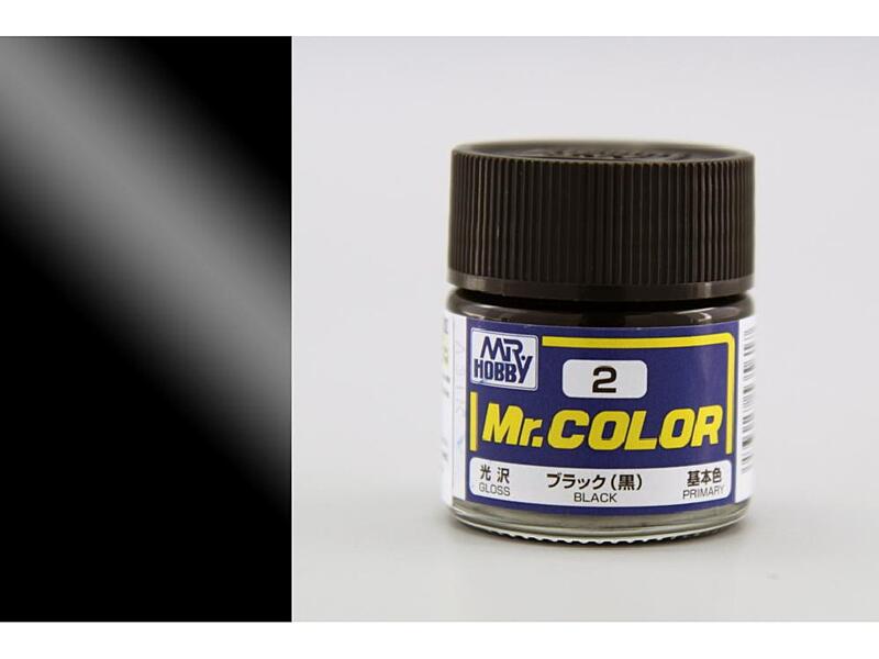 Gunze - Mr.Color - C002 - Black - Černá 10ml