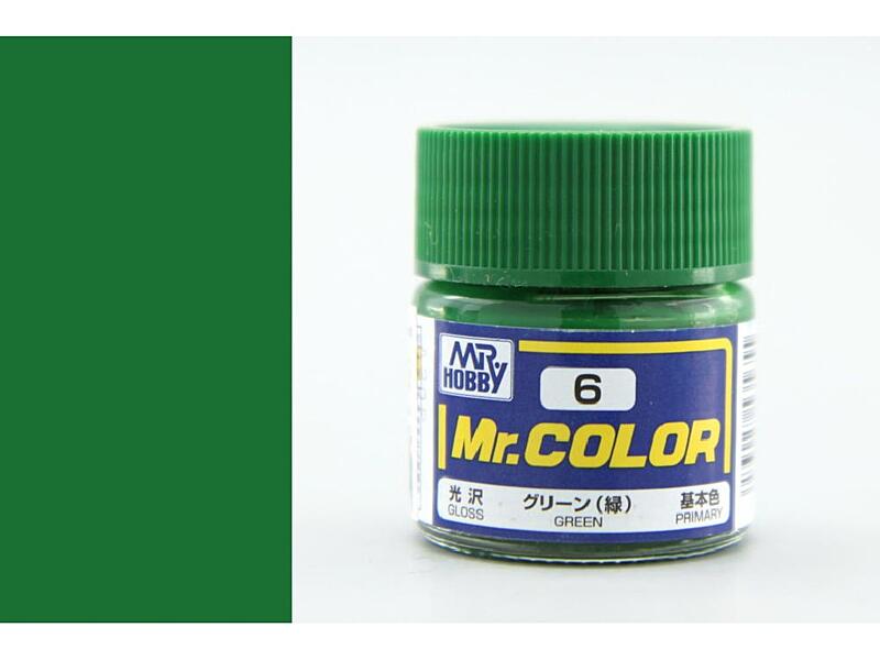 Gunze - Mr.Color - C006 - Green - Zelená 10ml