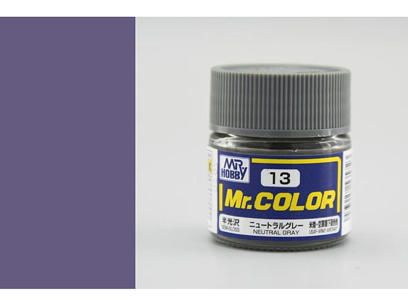 Gunze - Mr.Color - C013 - Neutral Gray - Neutrální šedá 10ml