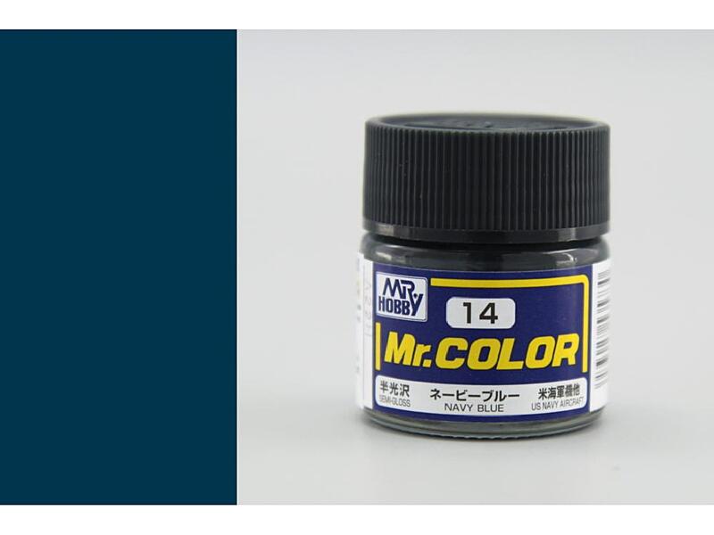 Gunze - Mr.Color - C014 - Navy Blue - Námořní modrá 10ml