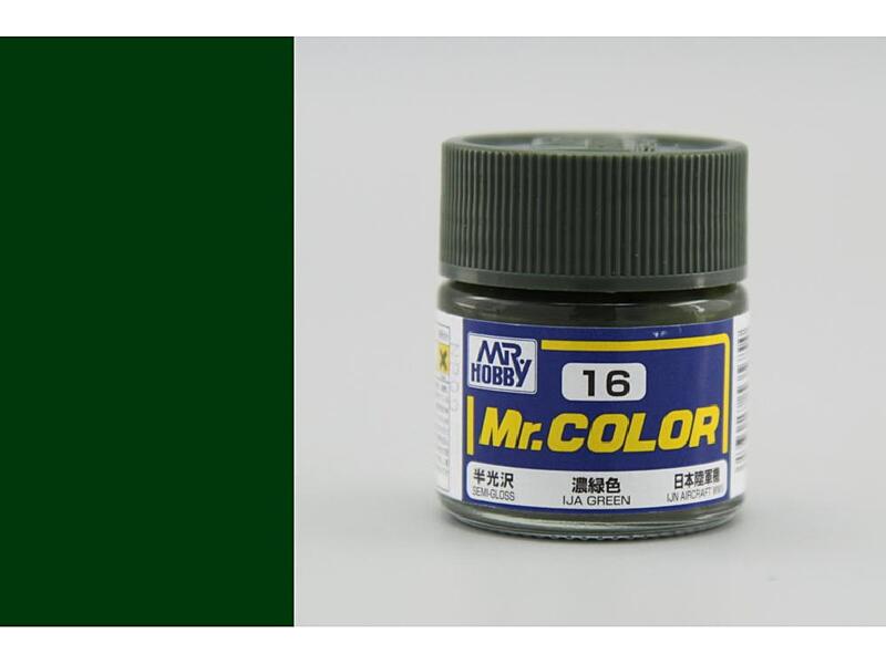 Gunze - Mr.Color - C016 - IJA Green - IJA Zelená 10ml