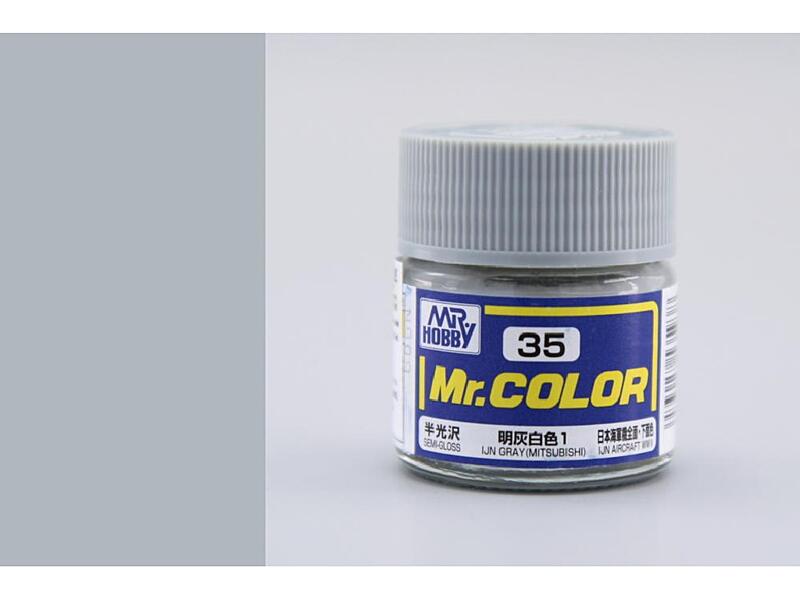 Gunze - Mr.Color - C035 - IJN Gray (Mitsubishi) - IJN Šedá 10ml