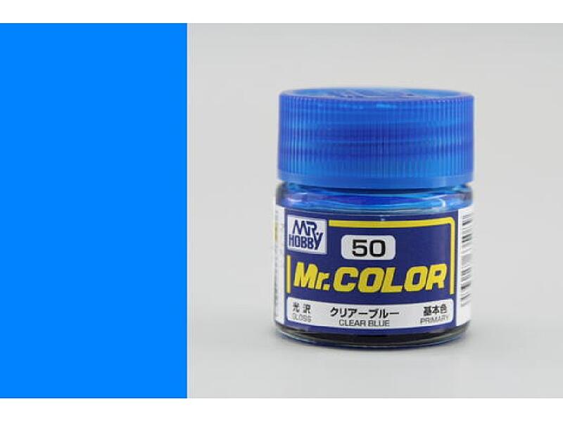 Gunze - Mr.Color - C050 - Clear Blue - Transparentní modrá 10ml