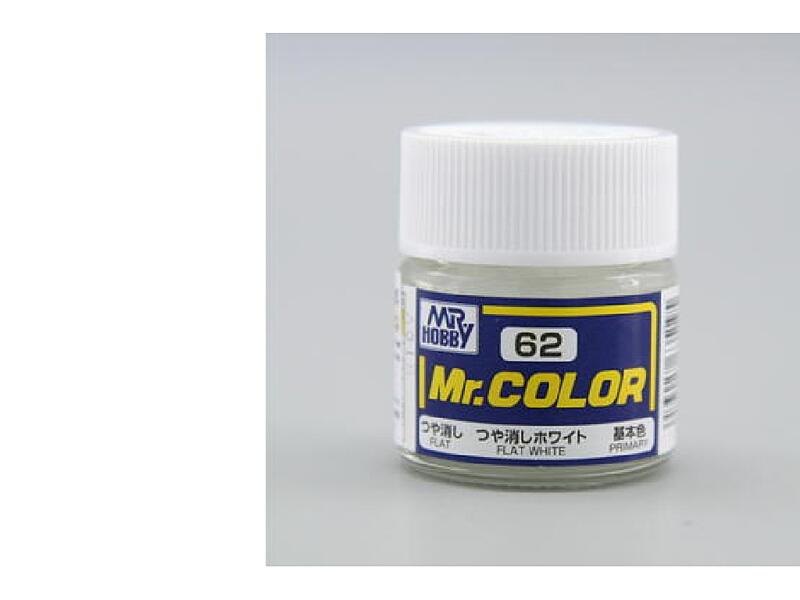 Gunze - Mr.Color - C062 - Flat White - Matná bílá 10ml