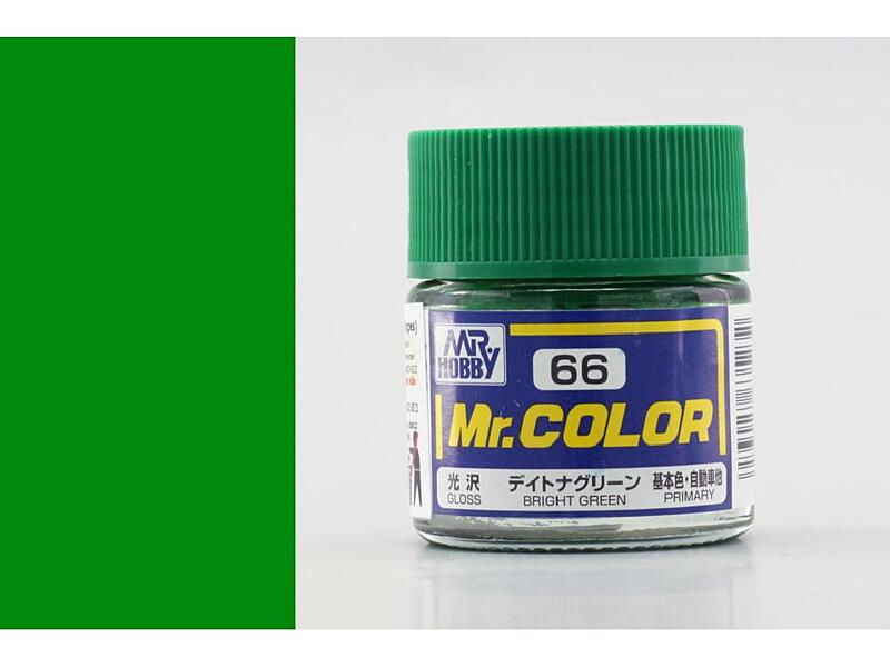 Gunze - Mr.Color - C066 - Bright Green - Jasně zelená 10ml