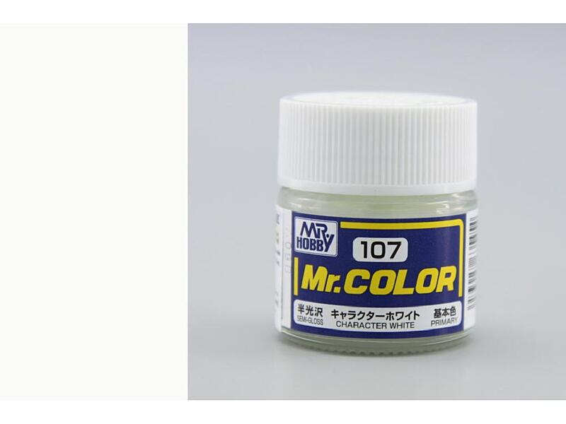 Gunze - Mr.Color - C107 - Character White - Bílá figury 10ml