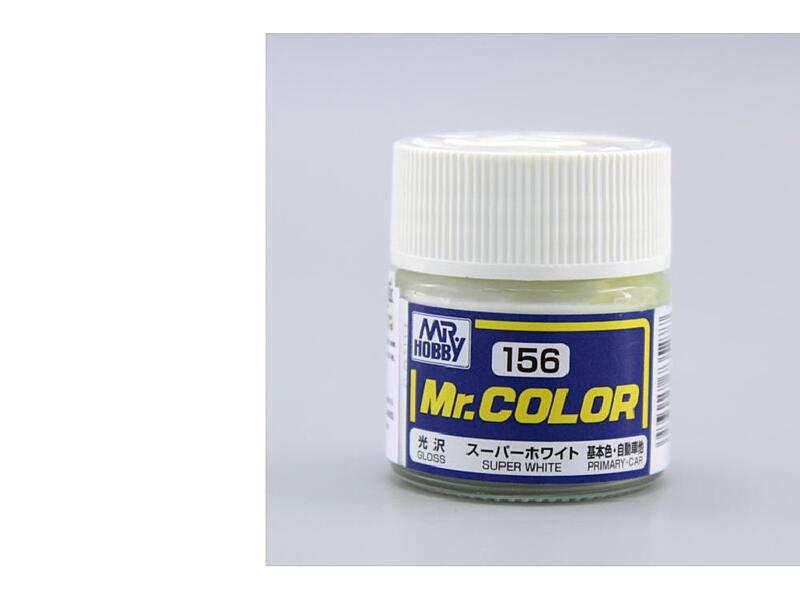 Gunze - Mr.Color - C156 - Super White IV - Super bílá 10ml