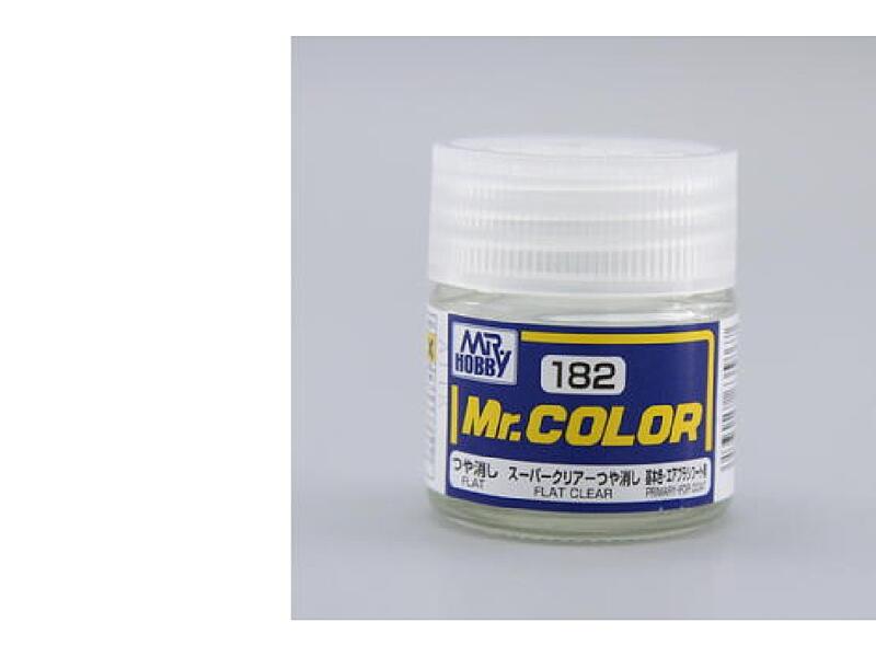 Gunze - Mr.Color - C182 - Flat Clear - Matný lak 10ml