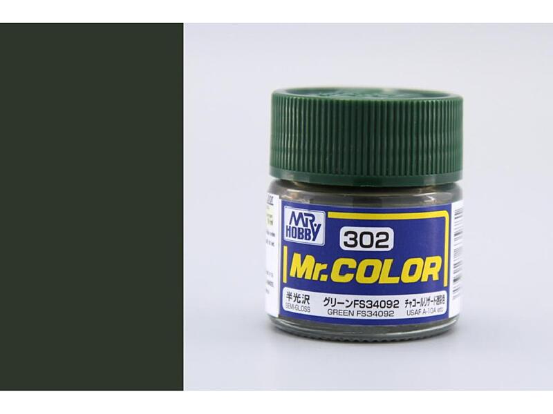 Gunze - Mr.Color - C302 - FS34092 Green - Zelená 10ml