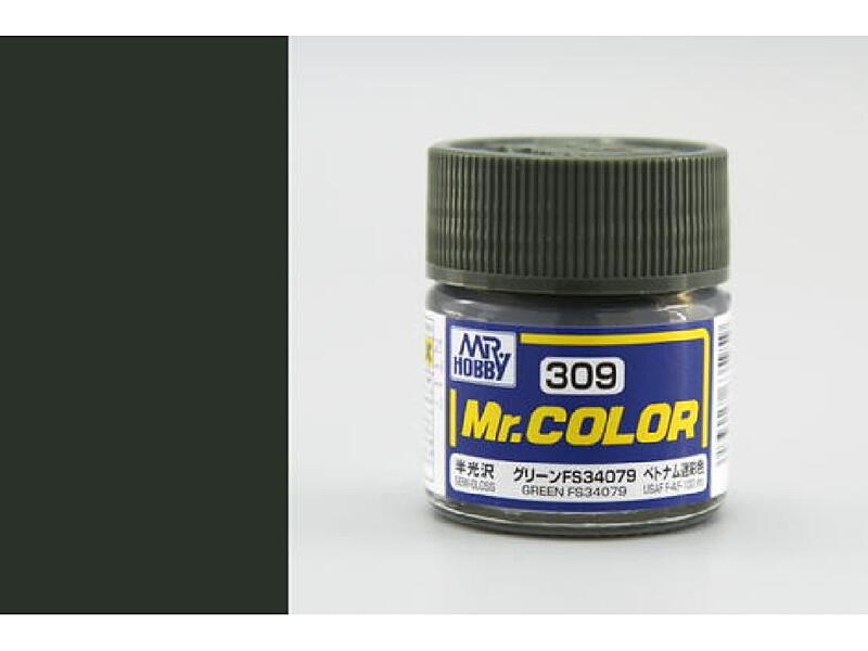 Gunze - Mr.Color - C309 - FS34079 Green - Zelená 10ml