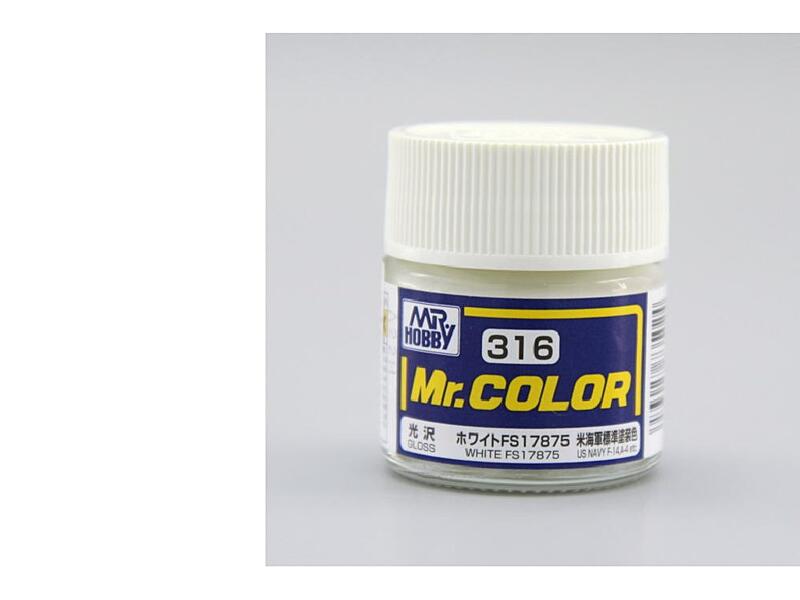 Gunze - Mr.Color - C316 - FS17875 White - Bílá 10ml