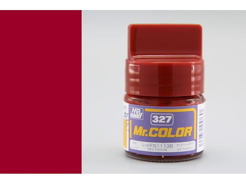 Gunze - Mr.Color - C327 - FS11136 Red - Čevená 10ml