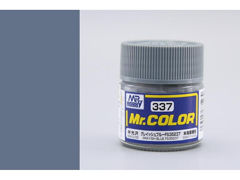 Gunze - Mr.Color - C337 - FS35237 Grayish Blue - Šedavá modrá 10ml