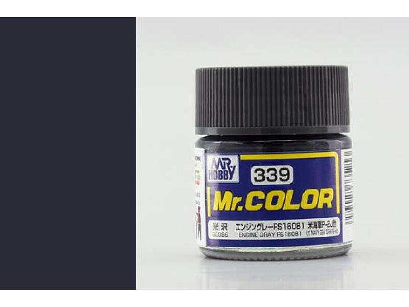 Gunze - Mr.Color - C339 - FS16081 Engine Gray - Motorová šedá 10ml