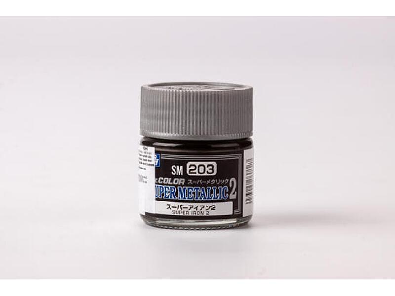 Gunze - Mr.Color - Super metalic - SM203 - Super Iron II 10ml