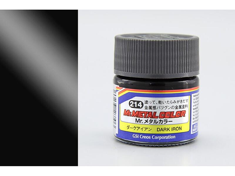 Gunze - Mr.Metal color - MC214 - Dark Iron - Tmavé železo 10ml