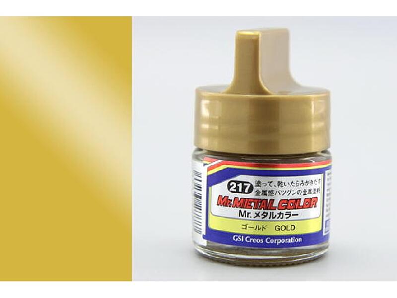 Gunze - Mr.Metal color - MC217 - Gold - Zlato 10ml
