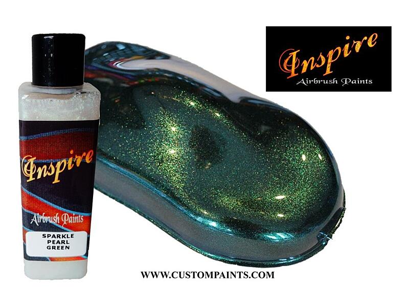 Inspire Sparkle Pearl Green 100ml