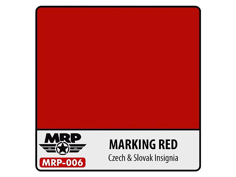 MR.Paint 006 Marking RED - Czech & Slovak Insignia 30ml