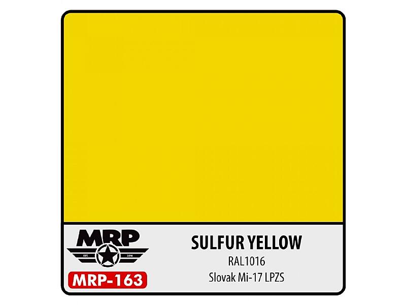 MR.Paint 163 Sulfur Yellov RAL 1016 30ml