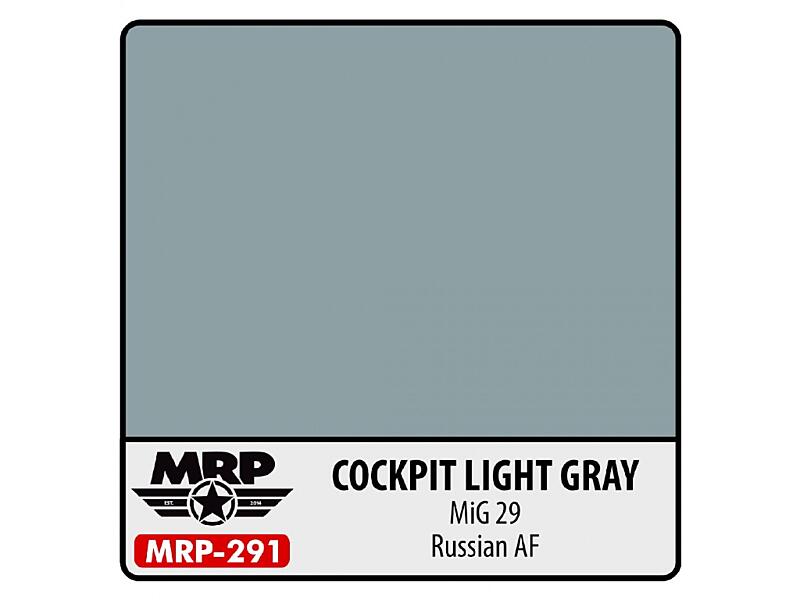 MR.Paint 291 Cocpit Light Grey Mig 29 30ml