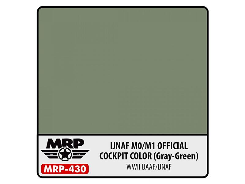 MR.Paint 430 IJNAF M0/M1 Official Cockpit Color (Gray Green) 30ml