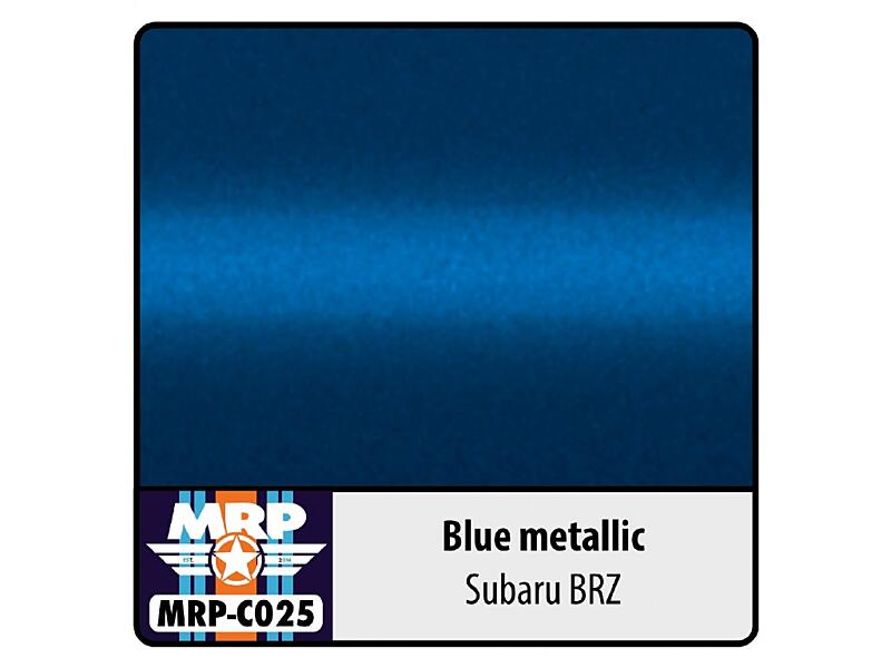 MR.Paint C025 Blue metallic for Subaru BRZ