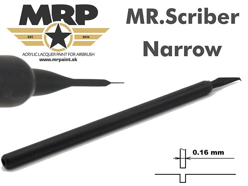 MR.Paint - Rydlo MR.Scriber - narrow - černé