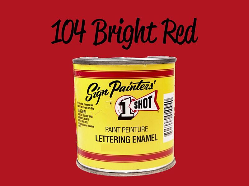 One Shot Bright Red 118 ml