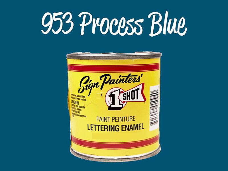 One Shot Pearlescent Process Blue 236 ml