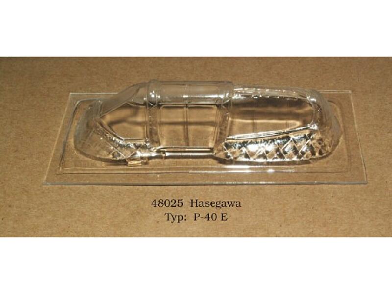 Rob Taurus - 48025 - Vacu kabina - P-40 E - Hasegawa 1:48