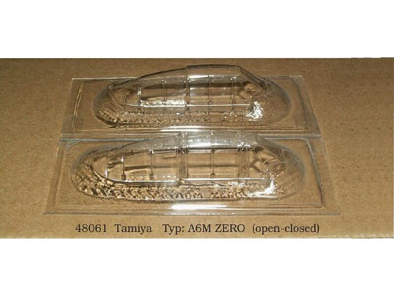 Rob Taurus - 48061 - Vacu kabina - A6M Zero /open-closed/ - Tamiya 1:48