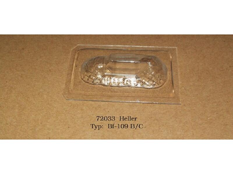 Rob Taurus - 72033 - Vacu kabina - Bf-109 B/C - Heller 1:72