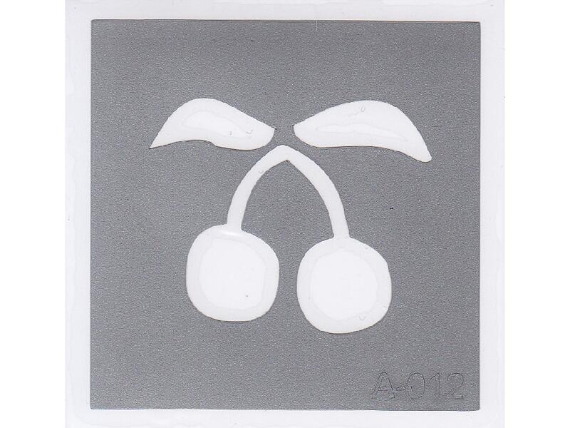 Šablona pro třpytivé tetování  A012